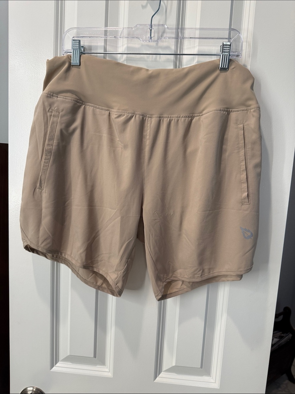 Baleaf Women's Athletic Shorts in Beige